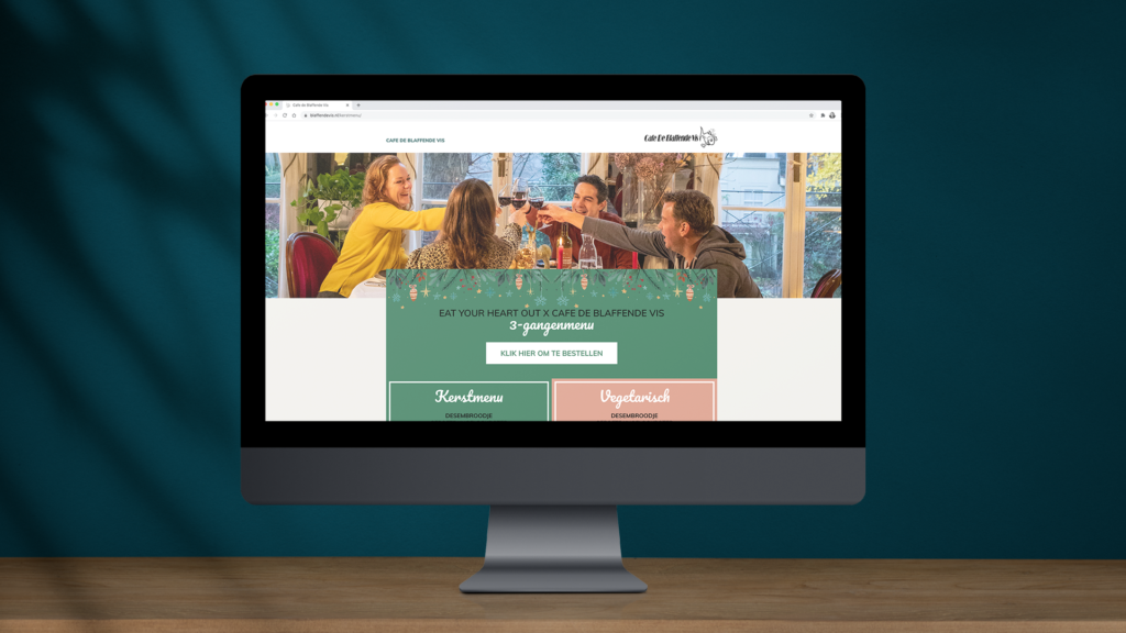 CHRISTMAS CAMPAIGN | WORDPRESS | WOOCOMMERCE | SOCIAL MEDIA | ADS | CAFE DE BLAFFENDE VIS & EAT YOUR HEART OUT CATERING